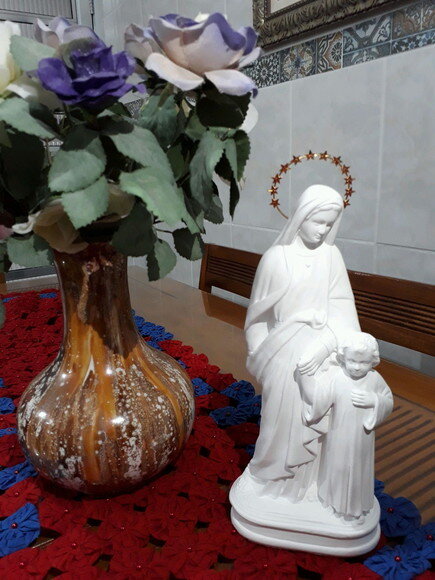Maria passa na Frente, 30cm, com coroa