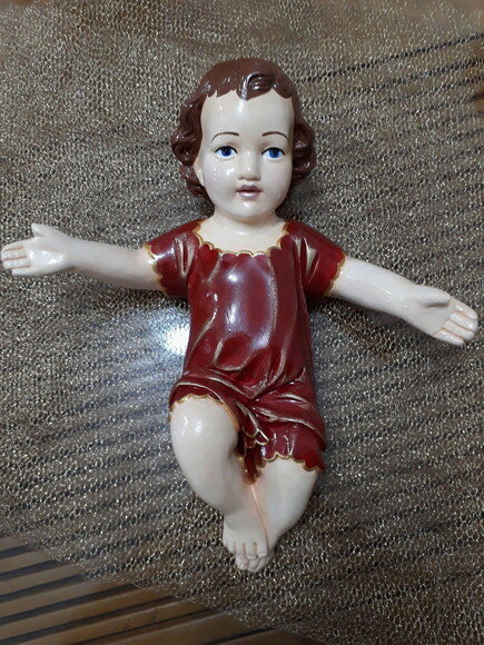 Menino Jesus de gesso