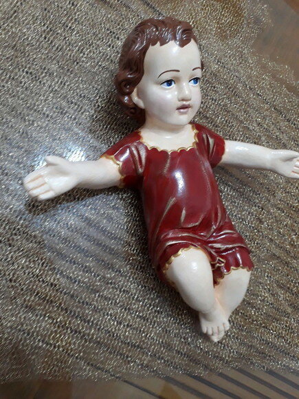 Menino Jesus de gesso