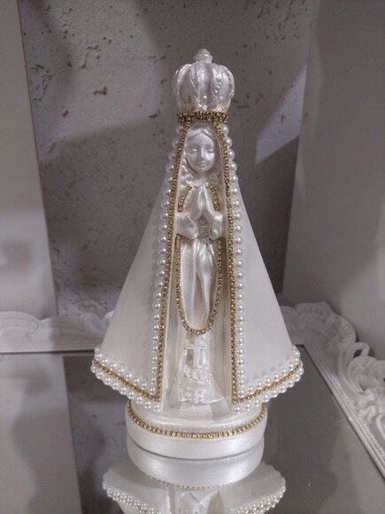 Nossa Senhora Aparecida + Coração Porta Alianças , Casamento