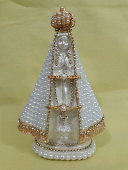 Nossa Senhora Aparecida 20 cm customizada