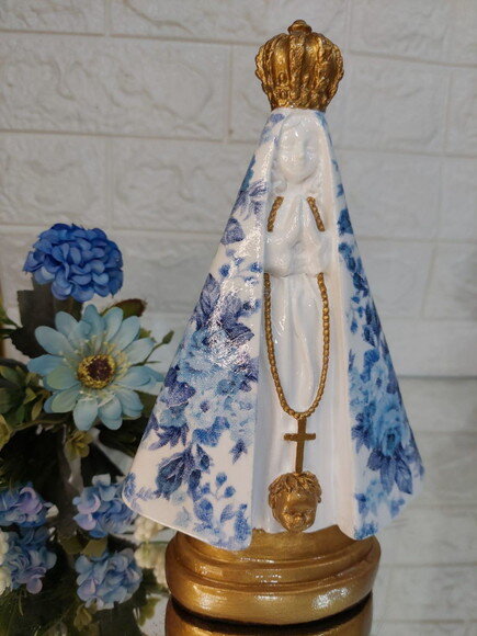 Nossa Senhora Aparecida 20cm , Casamento , Noiva , Padrinhos