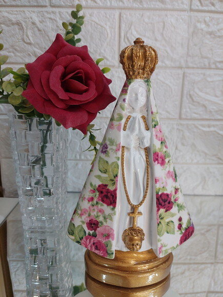 Nossa Senhora Aparecida 20cm , Casamento , Noiva , Padrinhos