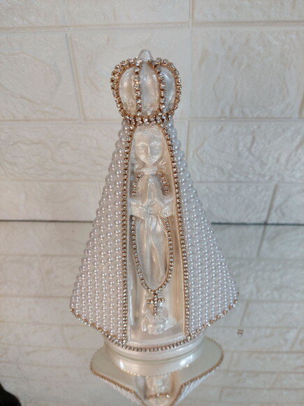 Nossa Senhora Aparecida 20cm , Casamento , Noiva , Padrinhos