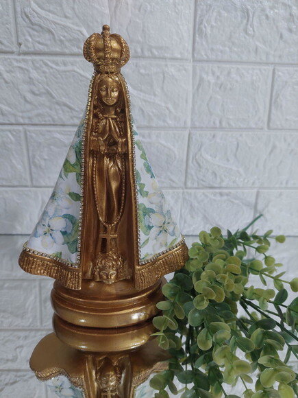 Nossa Senhora Aparecida 20cm , Casamento , Noiva , Padrinhos