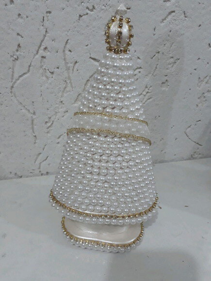 Nossa Senhora Aparecida 20cm, com coração Fé