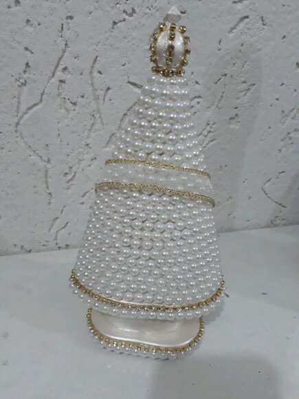 Nossa Senhora Aparecida 20cm, com coração Fé