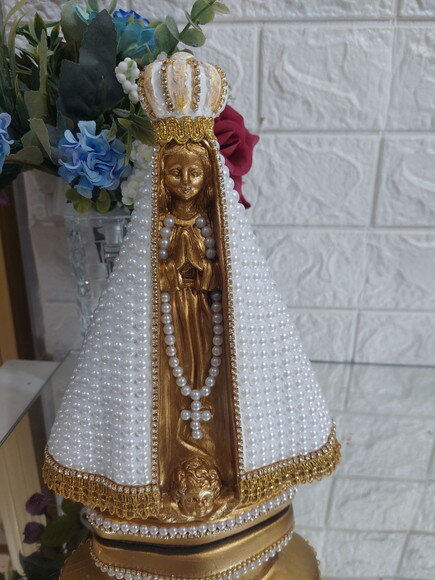 Nossa Senhora Aparecida 25cm , Casamento , Noiva , Padrinhos
