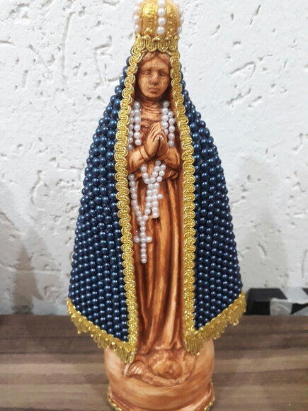 Nossa Senhora Aparecida 30 cm customizada