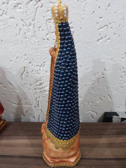 Nossa Senhora Aparecida 30 cm customizada
