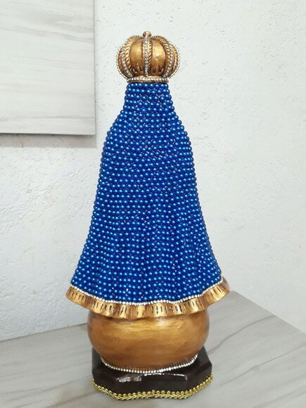 Nossa Senhora Aparecida 40 cm customizada