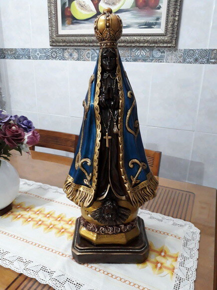 Nossa Senhora Aparecida tradicional, 67cm