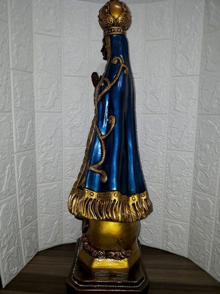 Nossa Senhora Aparecida tradicional, 67cm
