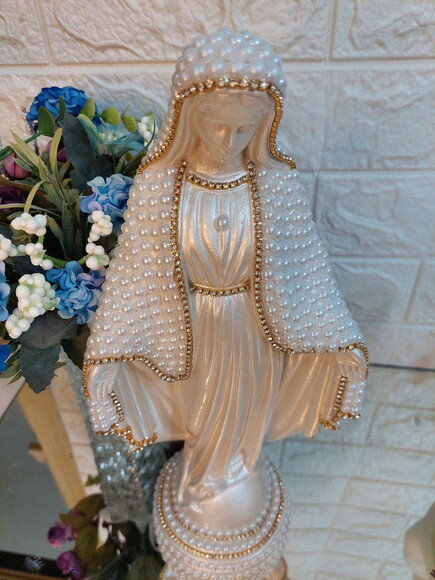 Nossa Senhora das Graças 30cm Pérolas