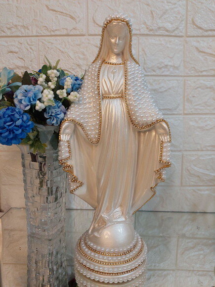 Nossa Senhora das Graças 30cm Pérolas