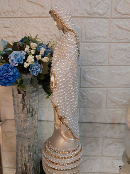 Nossa Senhora das Graças 30cm Pérolas