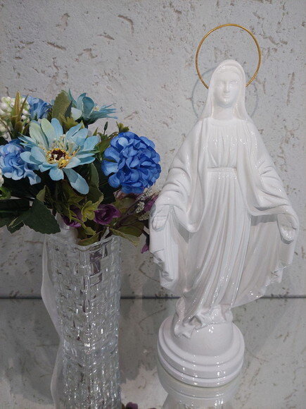 Nossa Senhora das Graças Branca 30cm