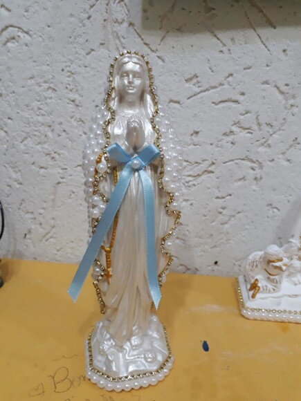 Nossa Senhora de Lourdes 20 cm customizada