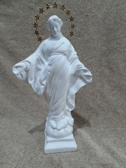 Nossa Senhora do Sorriso com resplendor