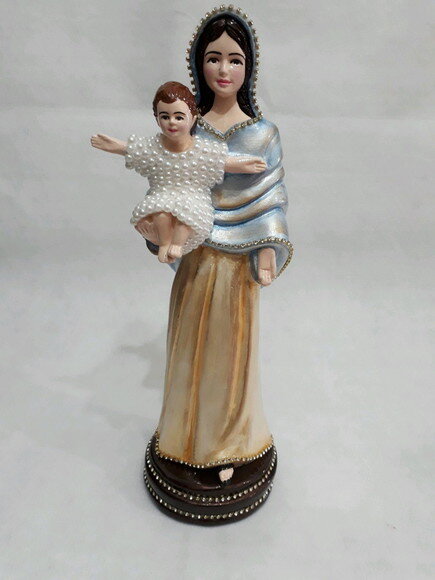Nossa Senhora do Sorriso, 30cm.