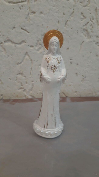 Nossa Senhora Grávida 13cm