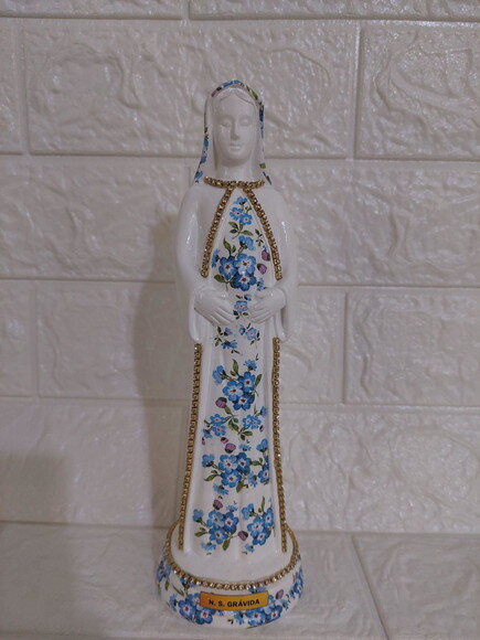Nossa Senhora Grávida 20cm
