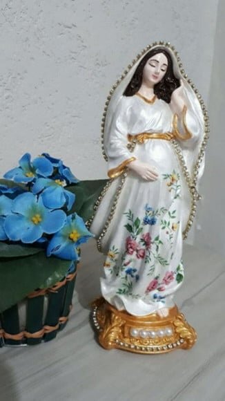 Nossa Senhora Grávida 30 cm