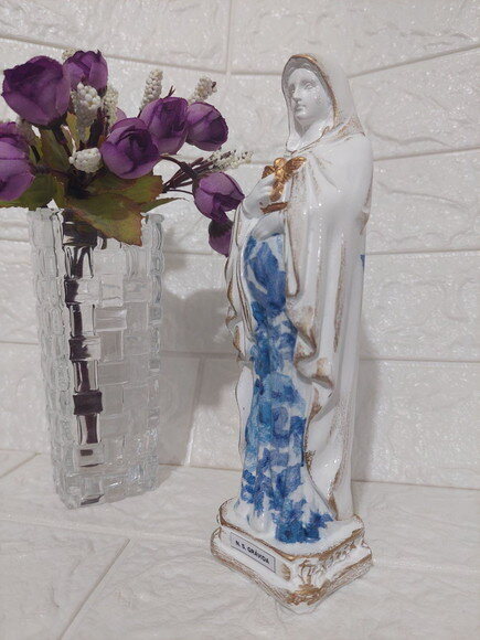 Nossa Senhora Grávida com Divino Espírito Santo, 20 cm