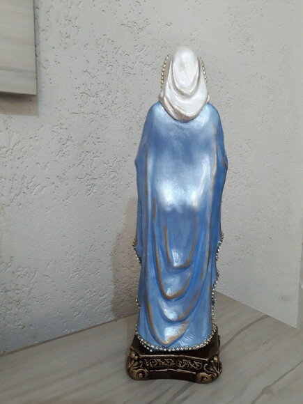 Nossa Senhora Grávida com Divino Espírito Santo, 30 cm