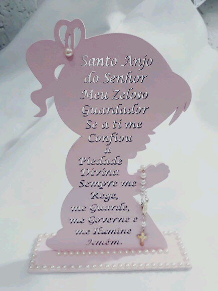 Oração de Santo Anjo - Menina