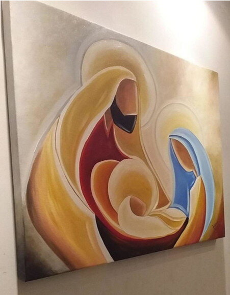 Painel da Sagrada Família - 0,70 x 1,00