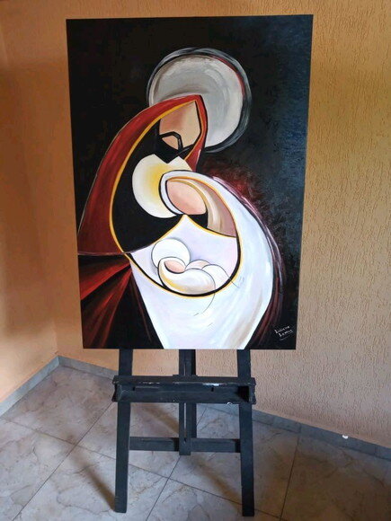 Painel da Sagrada Família - 0,70 x 1,00