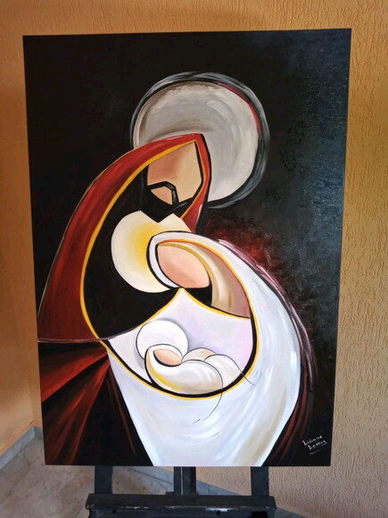 Painel da Sagrada Família - 0,70 x 1,00