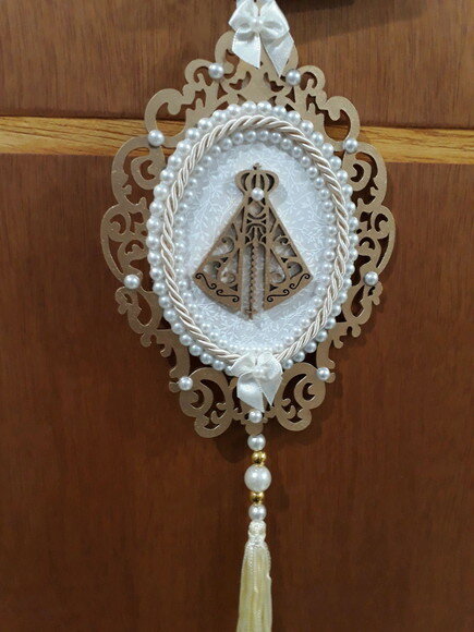 Pingente De Porta Com Nossa Senhora Aparecida