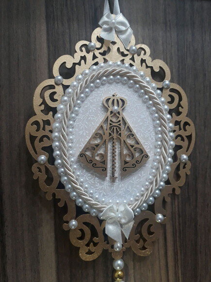 Pingente De Porta Com Nossa Senhora Aparecida