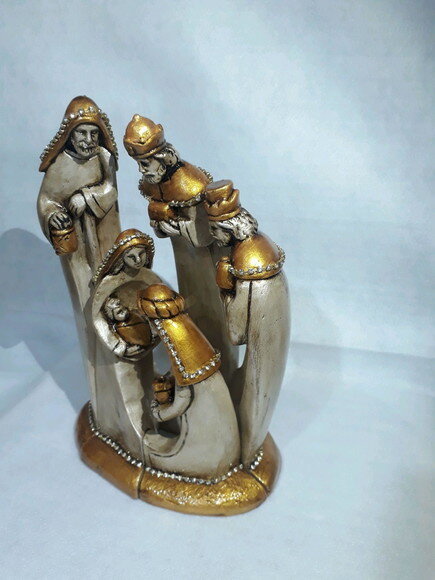 Presépio Estilizado, 5 Peças, 20cm