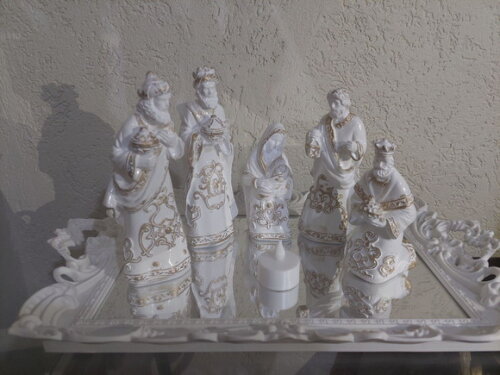 Presépio Marroquino , 5 Peças , 16cm, Presépio de Natal