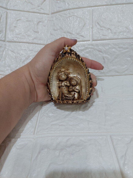 Presépio na Pinha , Gesso, Natal