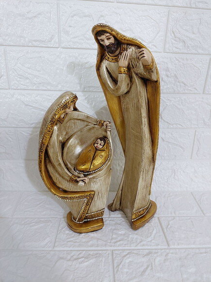 Sagrada Família / Presépio Moderno 2 Peças de Encaixe