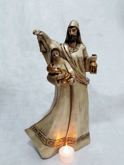 Sagrada Família 31 Cm, Encaixe 2 Peças