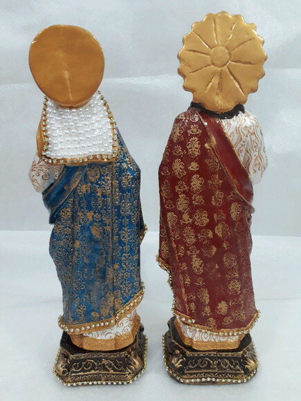 Sagrado Coração de Jesus e Maria 30cm