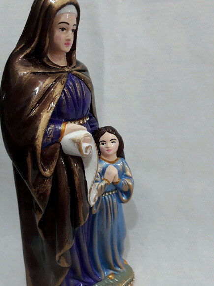 Santa Ana ou Sant'Ana, 30cm.