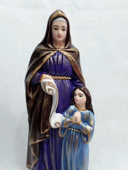 Santa Ana ou Sant'Ana, 30cm.