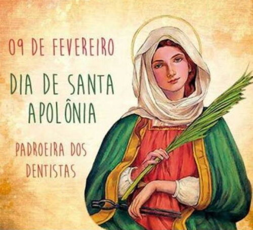 Santa Apolônia 30 cm