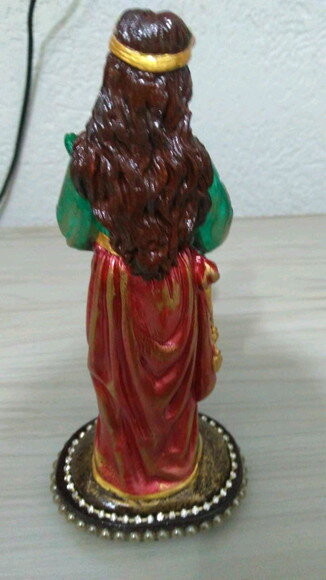 Santa Luzia 20cm - Protetora dos olhos.