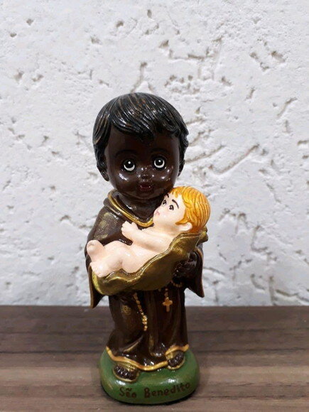 São Benedito Baby 15cm