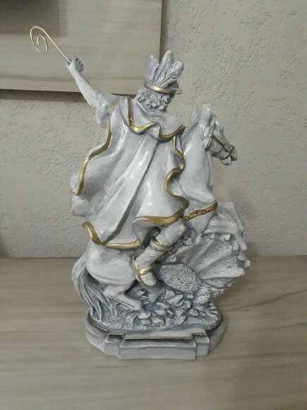 São Jorge barroco, 40cm.