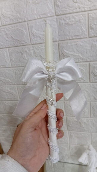Vela para Batizado , Vela Decorada, Batismo