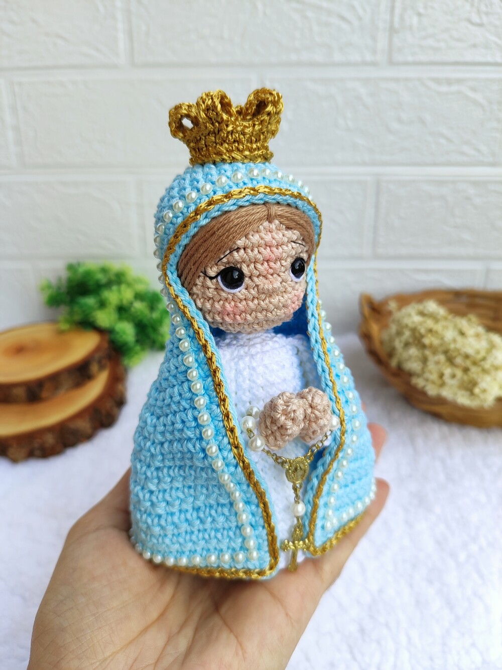 Nossa Senhora Amigurumi