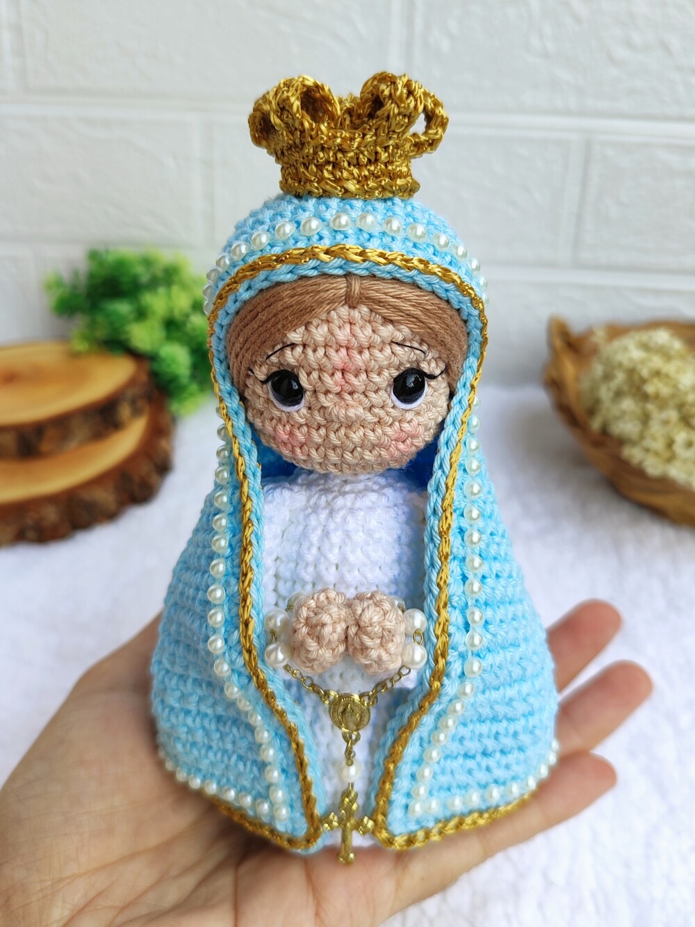 Nossa Senhora Amigurumi